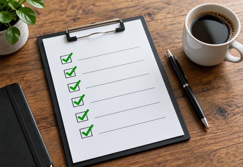 Launch checklist — feature illustration